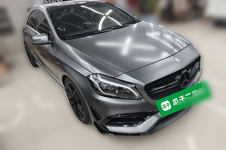 Used Mercedes-Benz A AMG 2017 AMG A 45 4MATIC Front Right 45 Deg