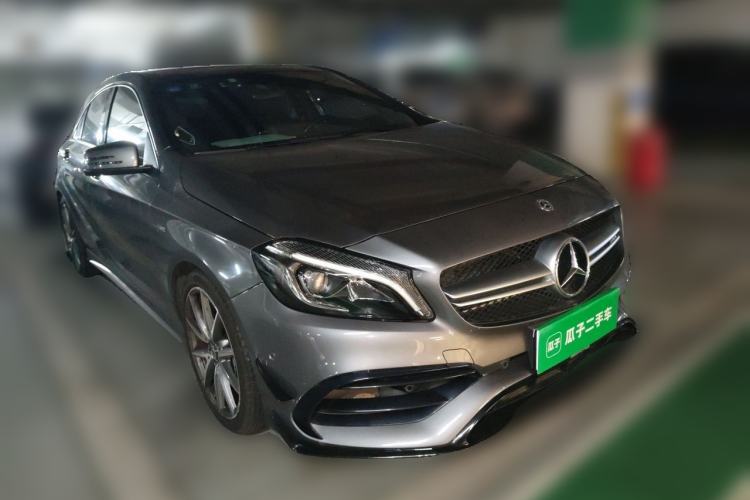 Used Mercedes-Benz A AMG 2017 Facelifted AMG A 45 4MATIC Front Right 45 Deg
