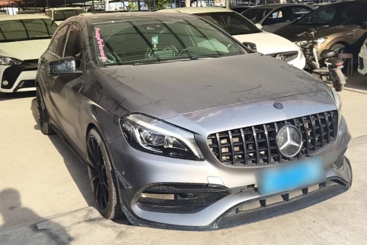 Used Mercedes-Benz A AMG 2017 AMG A 45 4MATIC Front Right 45 Deg