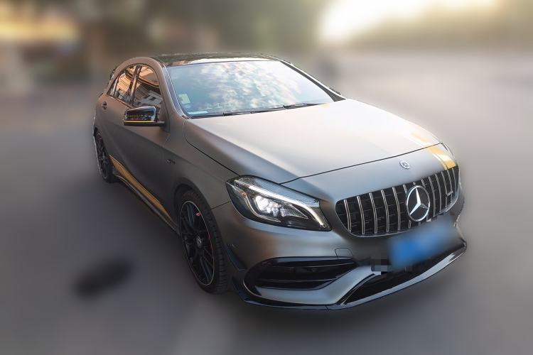 Used Mercedes-Benz A AMG 2017 Facelifted AMG A 45 4MATIC Front Right 45 Deg