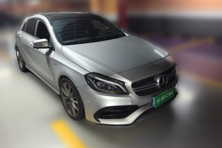 Used Mercedes-Benz A AMG 2017 Facelifted AMG A 45 4MATIC Front Right 45 Deg