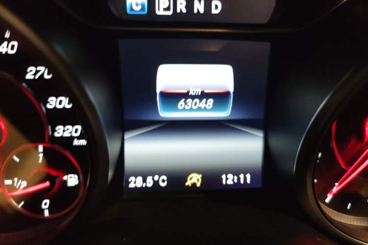 Used Mercedes-Benz A AMG 2017 Facelifted AMG A 45 4MATIC Odometer Close Up