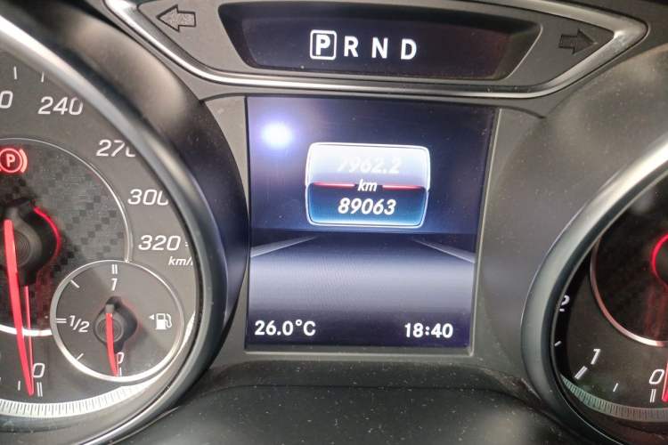 Used Mercedes-Benz A AMG 2017 Facelifted AMG A 45 4MATIC Odometer Close Up