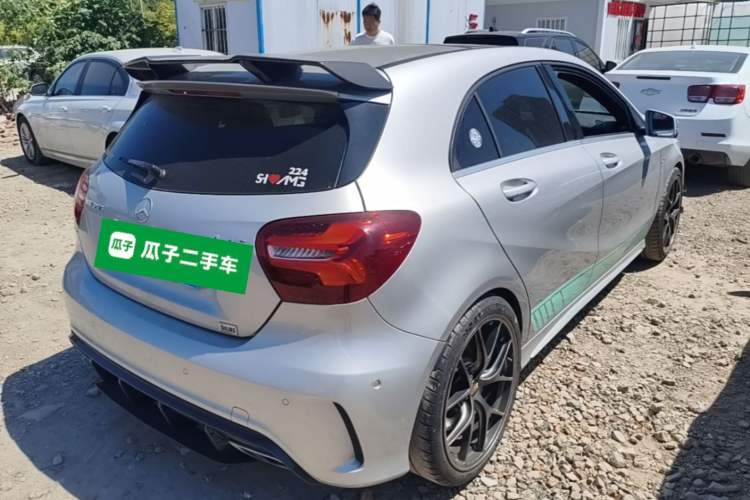 Used Mercedes-Benz A AMG 2017 Facelifted AMG A 45 4MATIC Rear Right 45 Deg