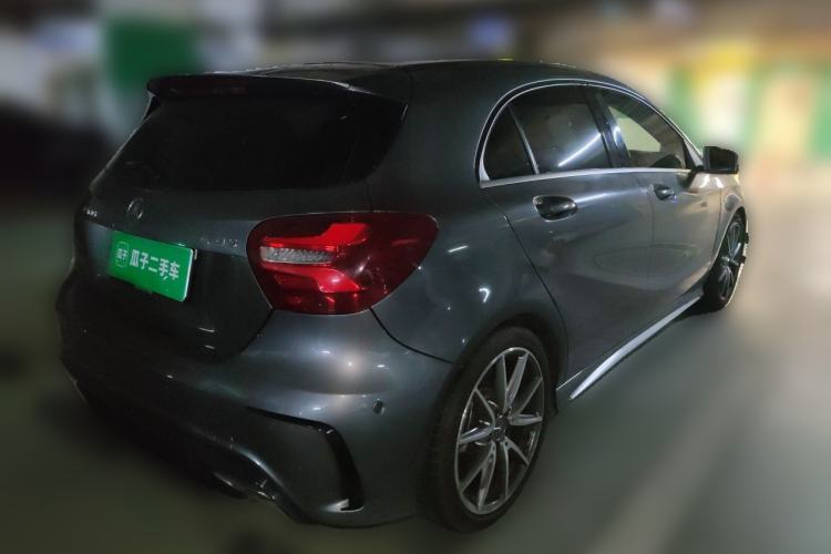 Used Mercedes-Benz A AMG 2017 Facelifted AMG A 45 4MATIC Rear Right 45 Deg