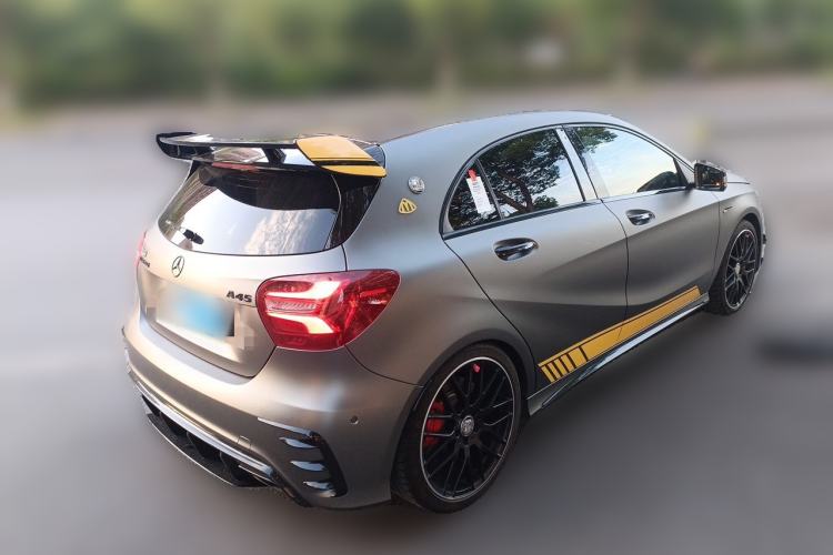 Used Mercedes-Benz A AMG 2017 Facelifted AMG A 45 4MATIC Rear Right 45 Deg
