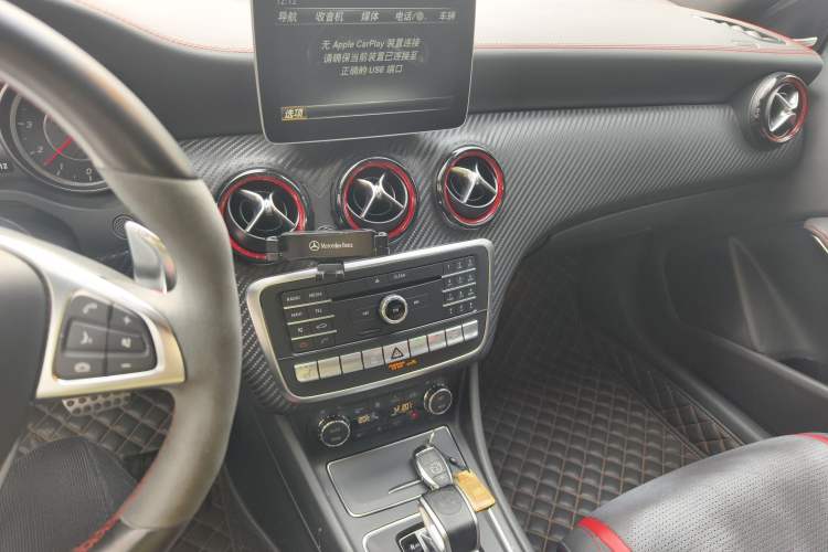 Used Mercedes-Benz A AMG 2017 Facelifted AMG A 45 4MATIC Audio And AC Panel