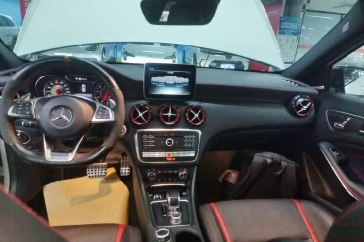 Used Mercedes-Benz A AMG 2017 AMG A 45 4MATIC Audio And AC Panel