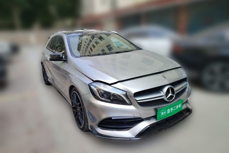 Used Mercedes-Benz A AMG 2017 AMG A 45 4MATIC Front Right 45 Deg