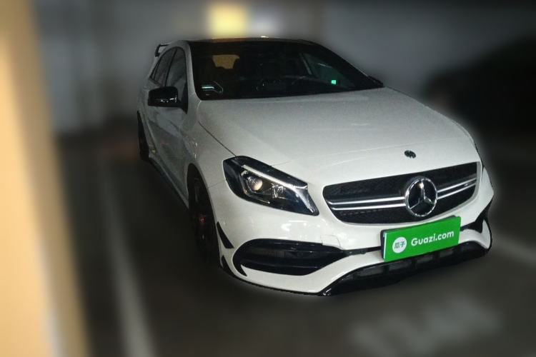 Used Mercedes-Benz A AMG 2017 Facelifted AMG A 45 4MATIC Front Right 45 Deg