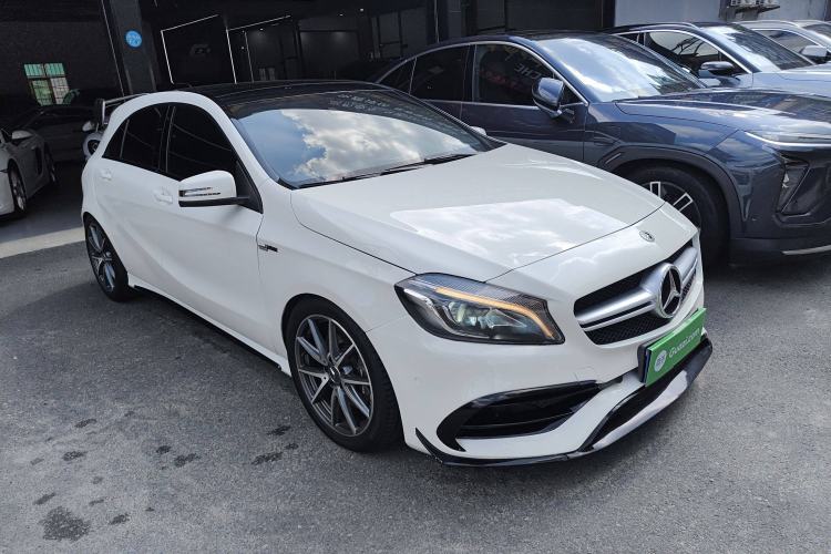 Used Mercedes-Benz A AMG 2017 Facelifted AMG A 45 4MATIC Front Right 45 Deg