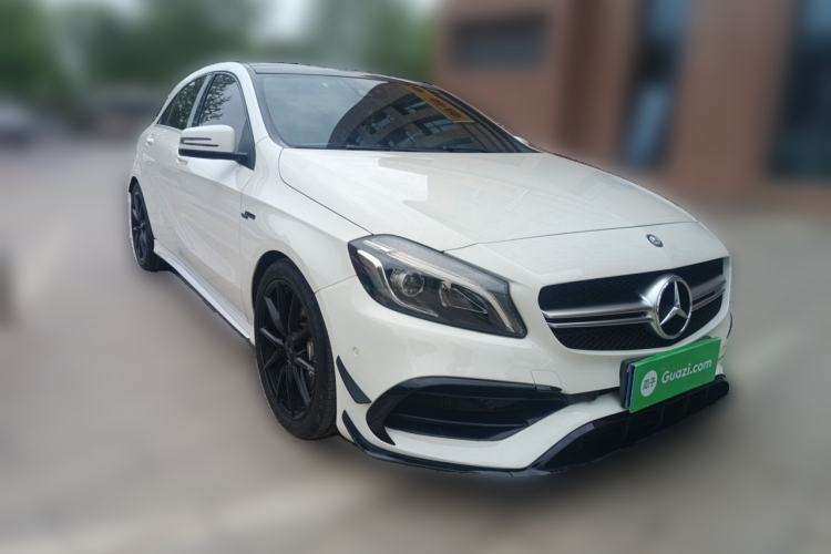 Used Mercedes-Benz A AMG 2017 AMG A 45 4MATIC Front Right 45 Deg