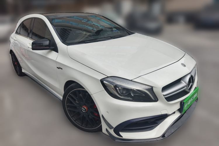Used Mercedes-Benz A AMG 2017 Facelifted AMG A 45 4MATIC Front Right 45 Deg