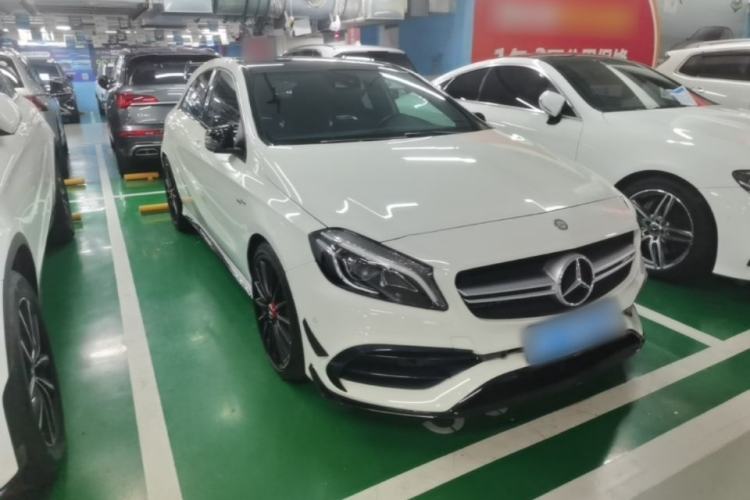 Used Mercedes-Benz A AMG 2017 AMG A 45 4MATIC Front Right 45 Deg