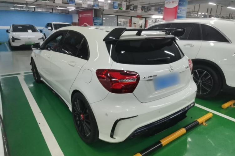 Used Mercedes-Benz A AMG 2017 AMG A 45 4MATIC Rear Left 45 Deg