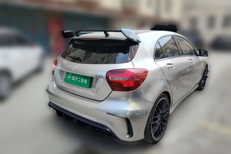 Used Mercedes-Benz A AMG 2017 AMG A 45 4MATIC Rear Right 45 Deg