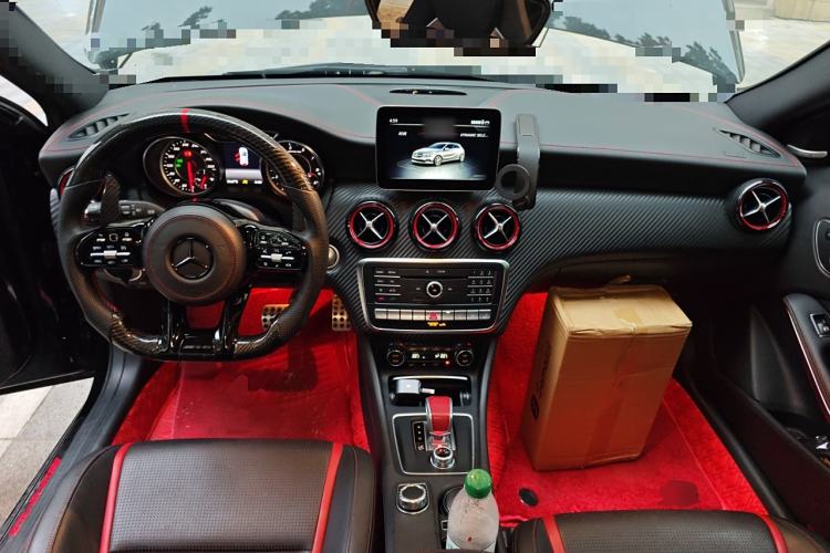 Used Mercedes-Benz A AMG 2018 AMG A 45 4MATIC Exclusive Edition Center Console