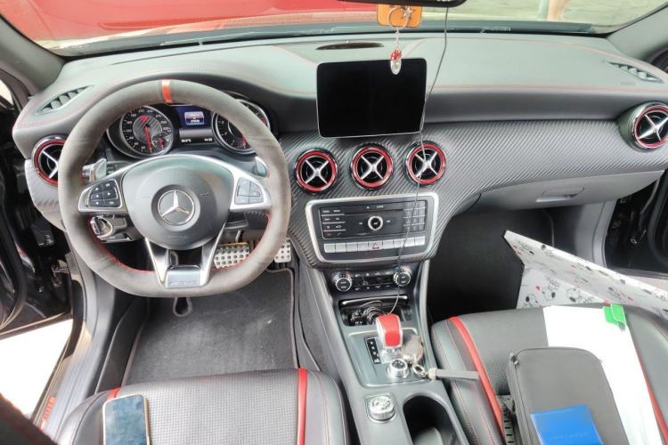 Used Mercedes-Benz A AMG 2018 AMG A 45 4MATIC Exclusive Edition Center Console