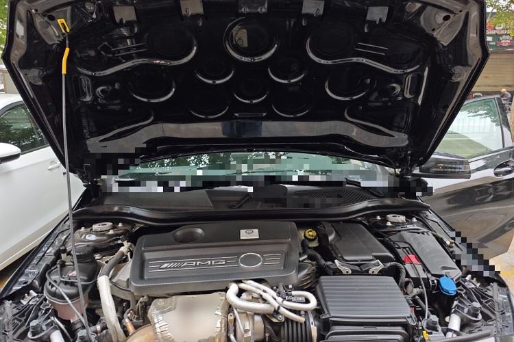 Used Mercedes-Benz A AMG 2018 AMG A 45 4MATIC Exclusive Edition Engine Bay