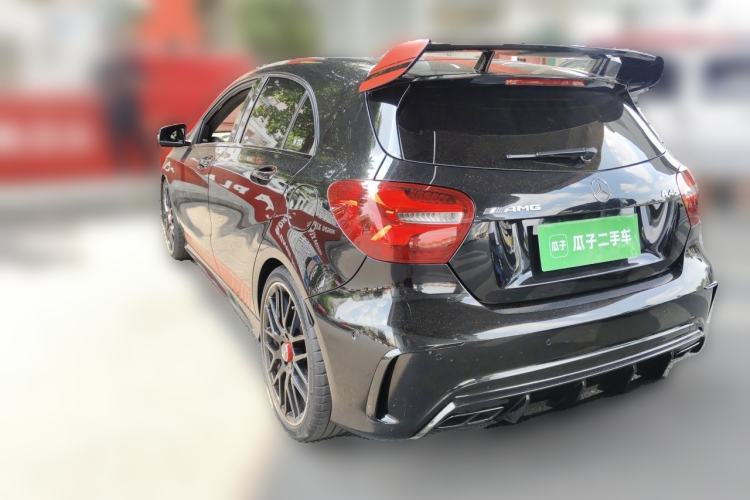 Used Mercedes-Benz A AMG 2018 AMG A 45 4MATIC Exclusive Edition Rear Left 45 Deg
