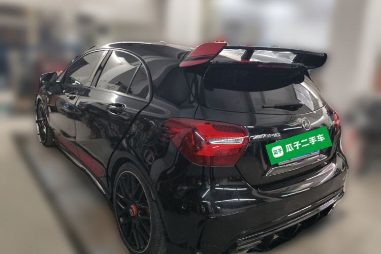 Used Mercedes-Benz A AMG 2018 AMG A 45 4MATIC Exclusive Edition Rear Left 45 Deg