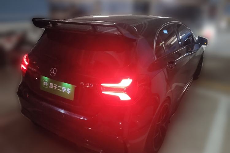 Used Mercedes-Benz A AMG 2018 AMG A 45 4MATIC Exclusive Edition Rear Right 45 Deg