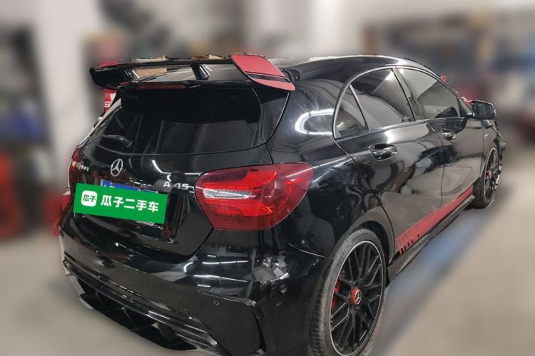 Used Mercedes-Benz A AMG 2018 AMG A 45 4MATIC Exclusive Edition Rear Right 45 Deg