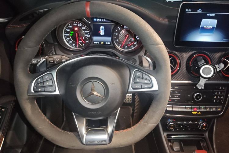Used Mercedes-Benz A AMG 2018 AMG A 45 4MATIC Exclusive Edition Steering Wheel
