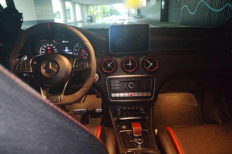 Used Mercedes-Benz A AMG 2018 AMG A 45 4MATIC Exclusive Edition Center Console