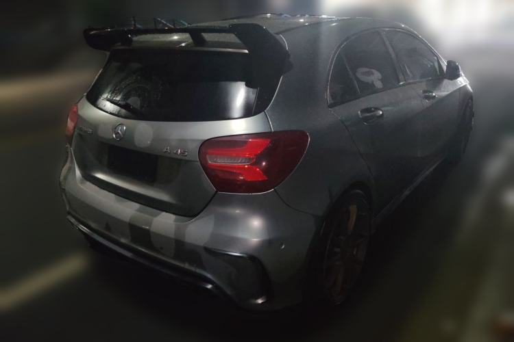 Used Mercedes-Benz A AMG 2018 AMG A 45 4MATIC Exclusive Edition Rear Right 45 Deg