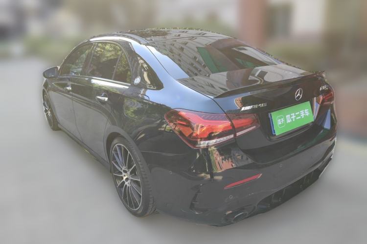 Used Mercedes-Benz A AMG 2019 AMG A 35 L 4MATIC Rear Left 45 Deg