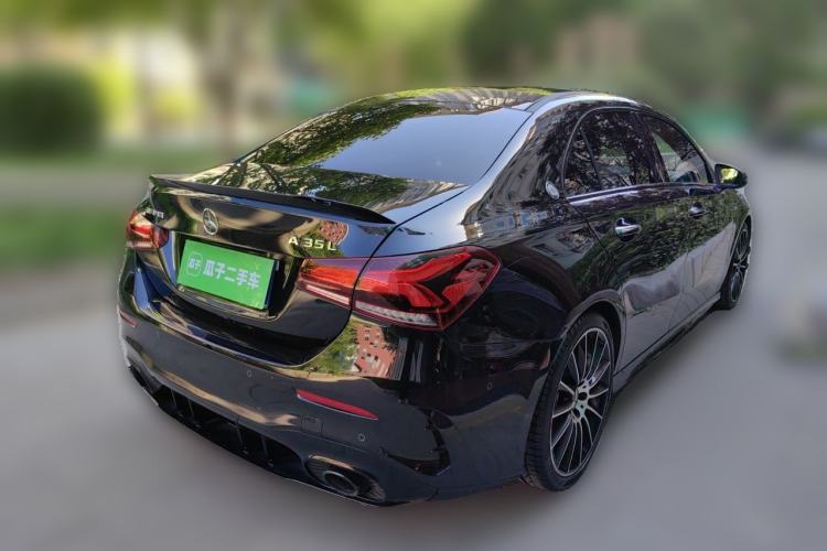 Used Mercedes-Benz A AMG 2019 AMG A 35 L 4MATIC Rear Right 45 Deg