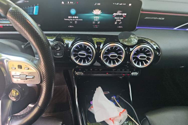 Used Mercedes-Benz A AMG 2019 AMG A 35 L 4MATIC Audio And AC Panel