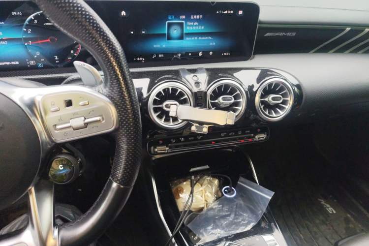 Used Mercedes-Benz A AMG 2019 AMG A 35 L 4MATIC First Edition Special Version Audio And AC Panel