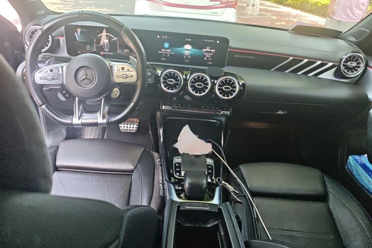 Used Mercedes-Benz A AMG 2019 AMG A 35 L 4MATIC Center Console