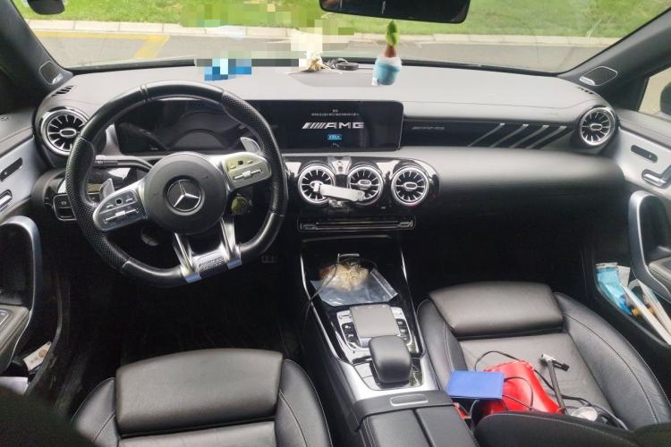 Used Mercedes-Benz A AMG 2019 AMG A 35 L 4MATIC First Edition Special Version Center Console