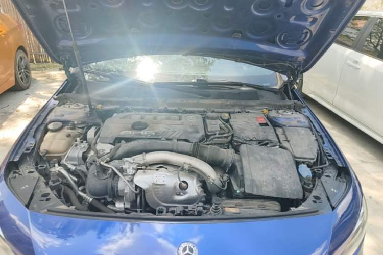 Used Mercedes-Benz A AMG 2019 AMG A 35 L 4MATIC Engine Bay