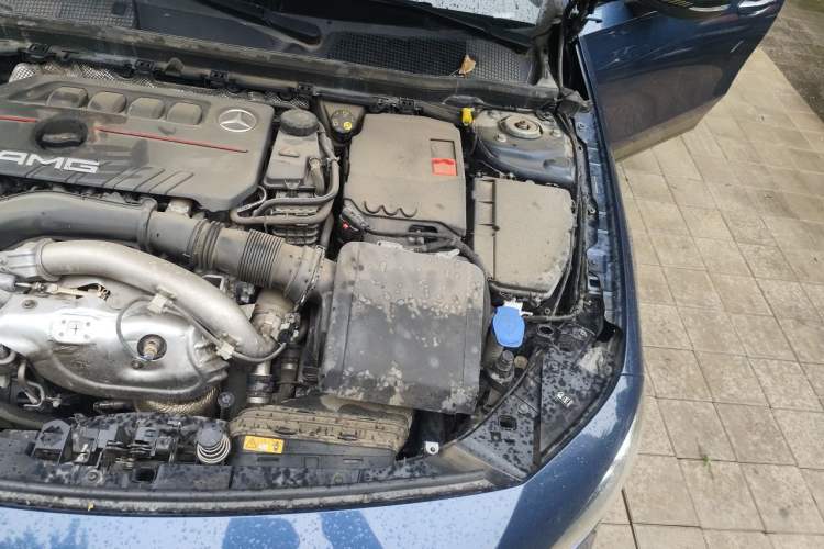 Used Mercedes-Benz A AMG 2019 AMG A 35 L 4MATIC First Edition Special Version Engine Bay Left
