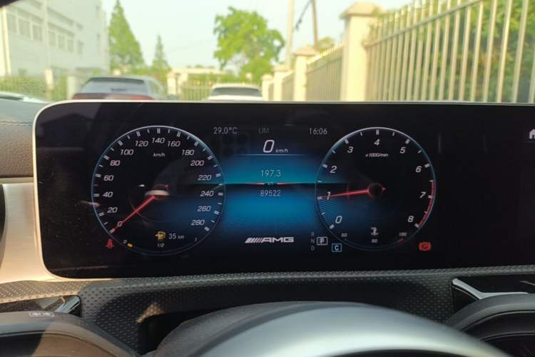 Used Mercedes-Benz A AMG 2019 AMG A 35 L 4MATIC First Edition Special Version Instrument Cluster