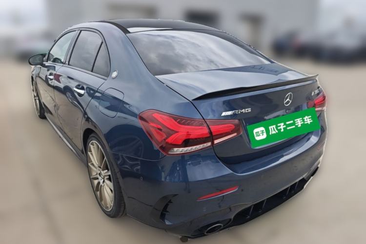 Used Mercedes-Benz A AMG 2019 AMG A 35 L 4MATIC Rear Left 45 Deg