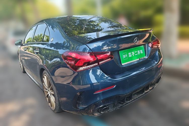 Used Mercedes-Benz A AMG 2019 AMG A 35 L 4MATIC Rear Left 45 Deg