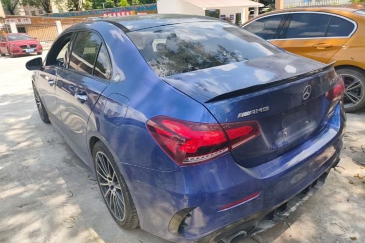 Used Mercedes-Benz A AMG 2019 AMG A 35 L 4MATIC Rear Left 45 Deg
