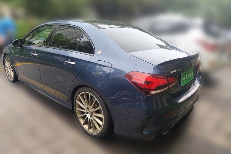 Used Mercedes-Benz A AMG 2019 AMG A 35 L 4MATIC First Edition Special Version Rear Left 45 Deg