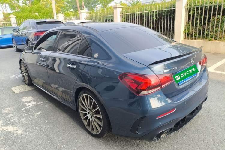 Used Mercedes-Benz A AMG 2019 AMG A 35 L 4MATIC First Edition Special Version Rear Left 45 Deg