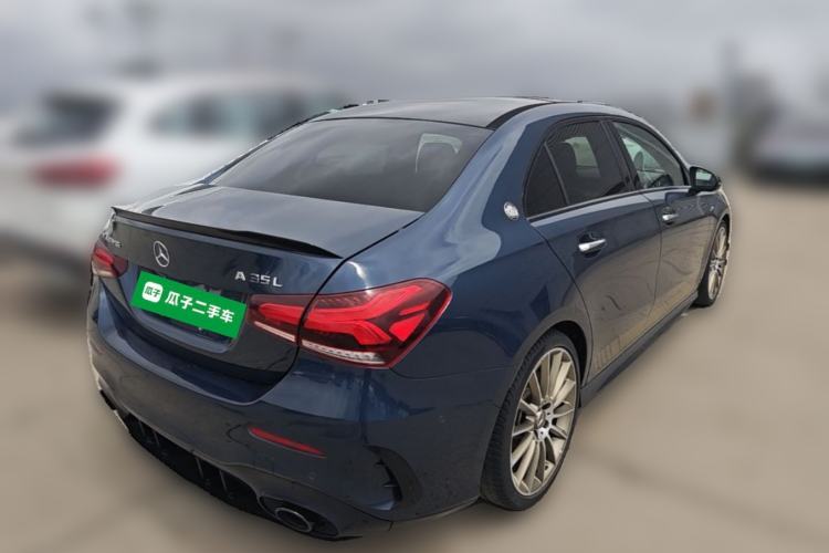 Used Mercedes-Benz A AMG 2019 AMG A 35 L 4MATIC Rear Right 45 Deg