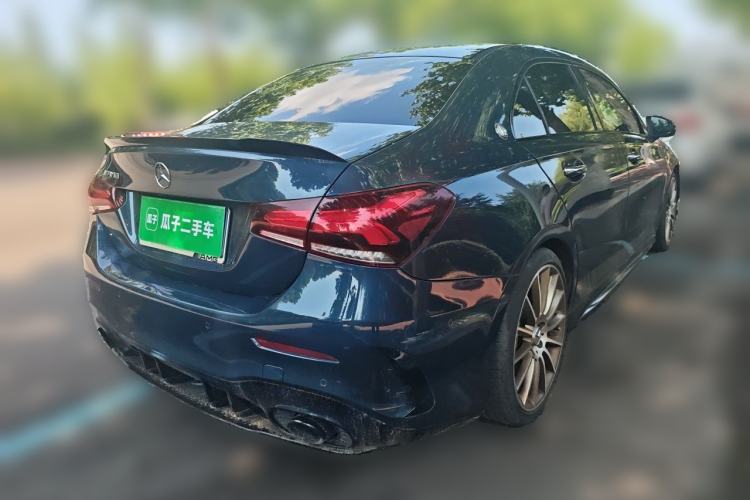 Used Mercedes-Benz A AMG 2019 AMG A 35 L 4MATIC Rear Right 45 Deg