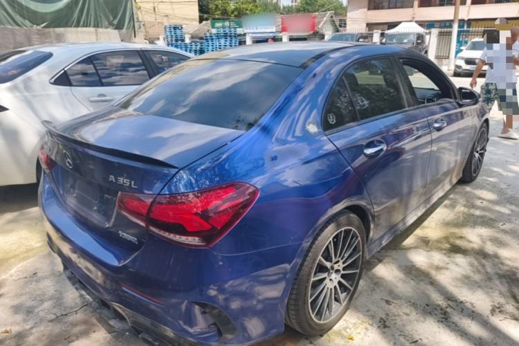 Used Mercedes-Benz A AMG 2019 AMG A 35 L 4MATIC Rear Right 45 Deg