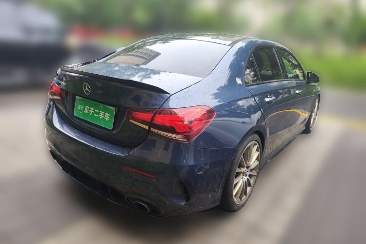 Used Mercedes-Benz A AMG 2019 AMG A 35 L 4MATIC First Edition Special Version Rear Right 45 Deg