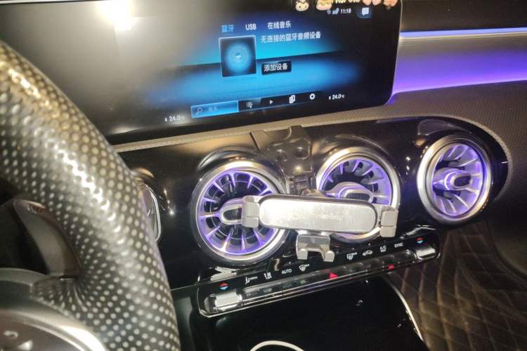Used Mercedes-Benz A AMG 2019 AMG A 35 L 4MATIC Audio And AC Panel