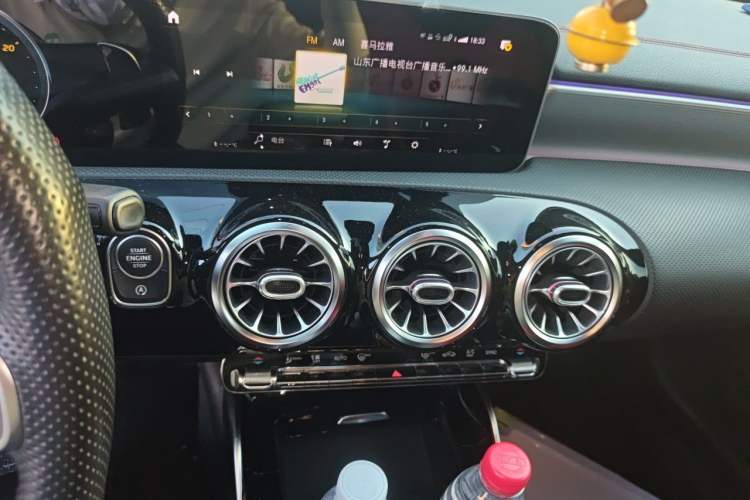Used Mercedes-Benz A AMG 2019 AMG A 35 L 4MATIC Audio And AC Panel